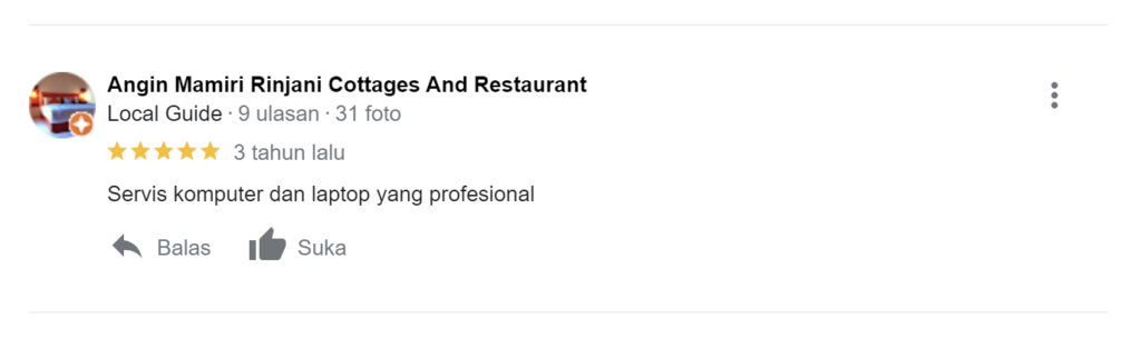 servis macbook di mataram lombok